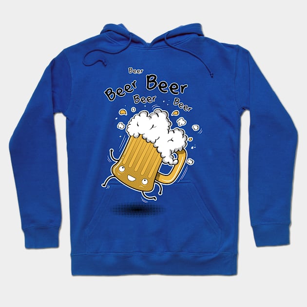 BEER BEER BEER Hoodie by FernandoSala